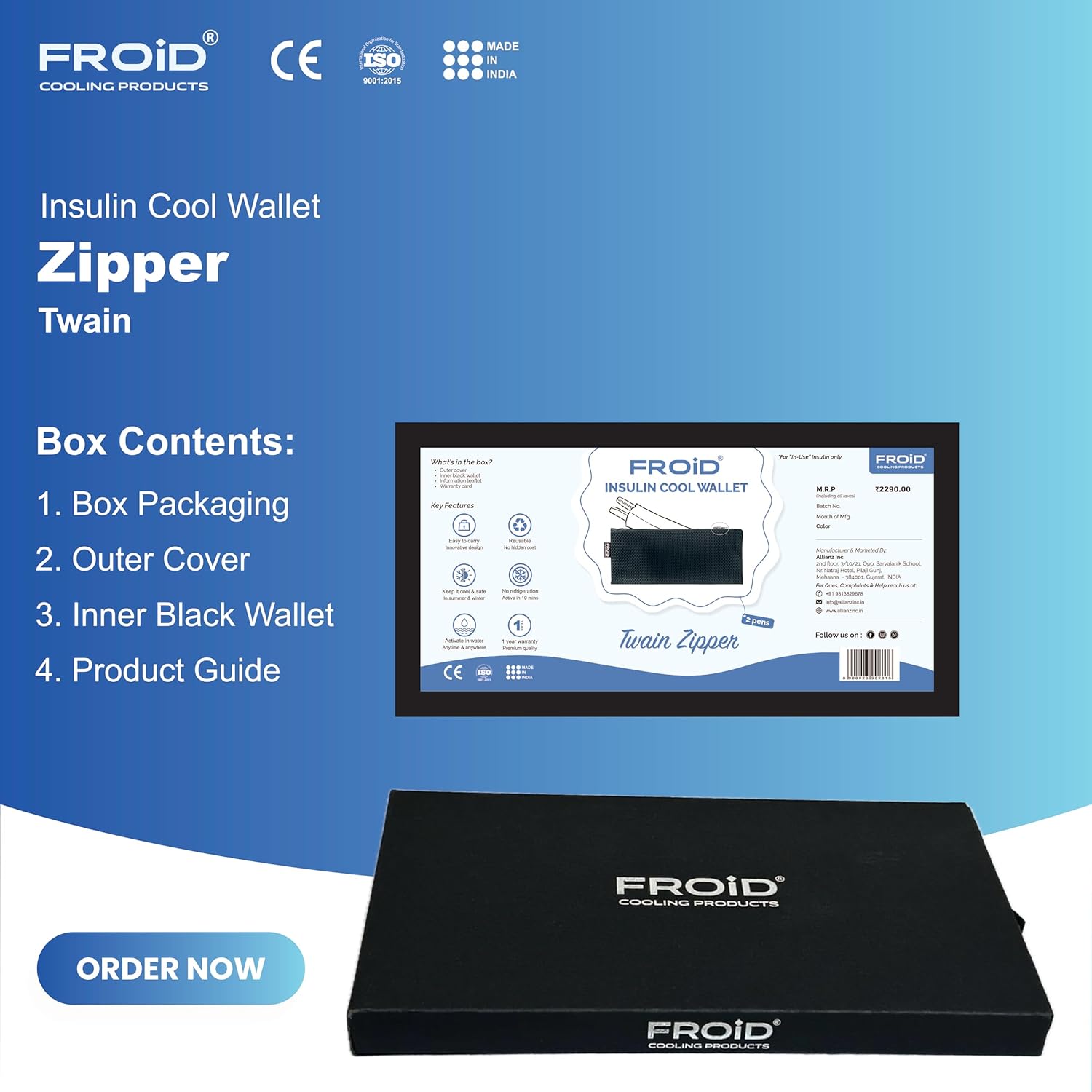 TWAIN zipper open view