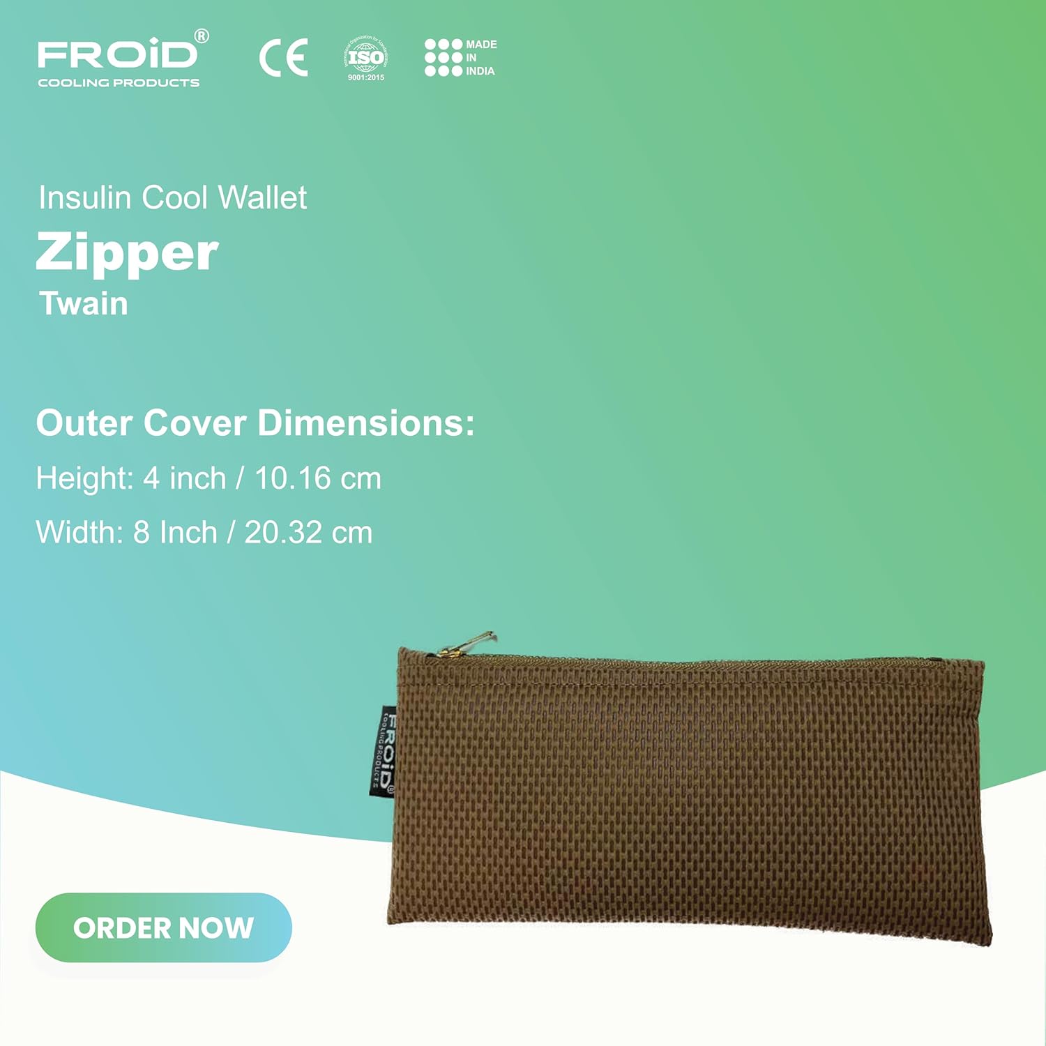 TWAIN zipper packaging